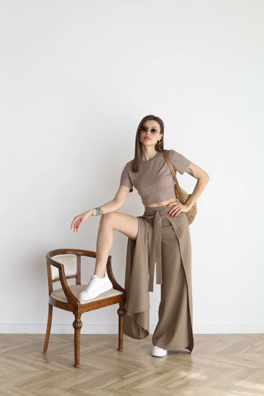 Lina™ – Locker geschnittene Leinenhose