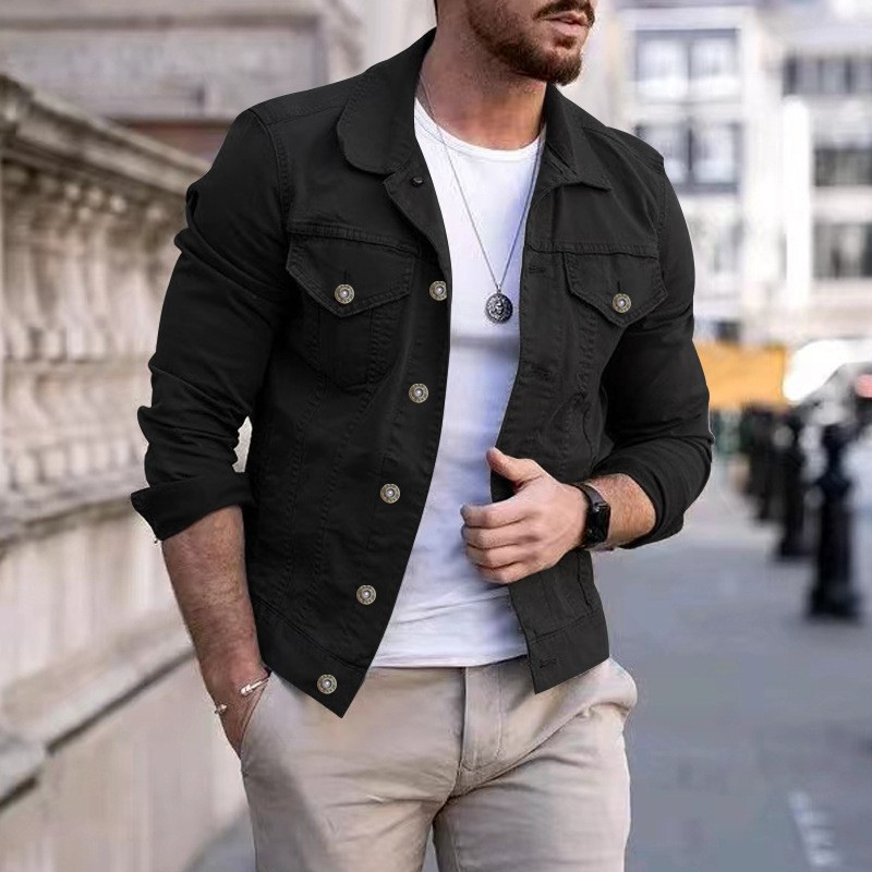 Robert Jeansjacke | Klassische farbige Jeansjacke für Männer