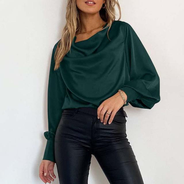 Maru | Elegante Satinbluse