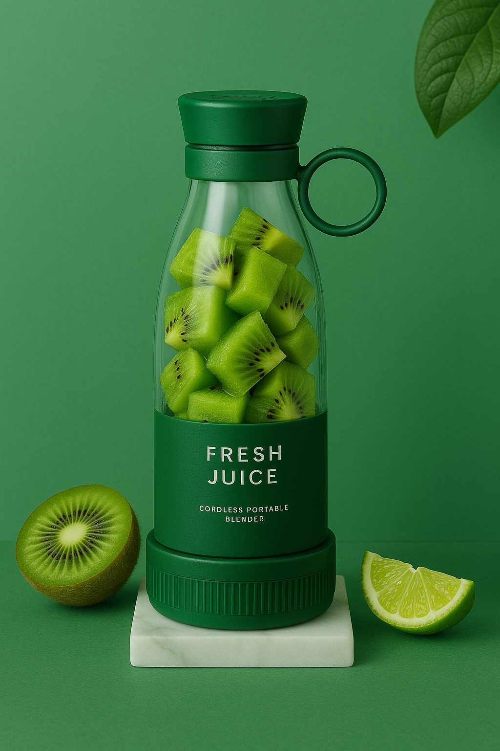 JuicyGo™ – Frische Smoothies im Handumdrehen, überall zubereitet!