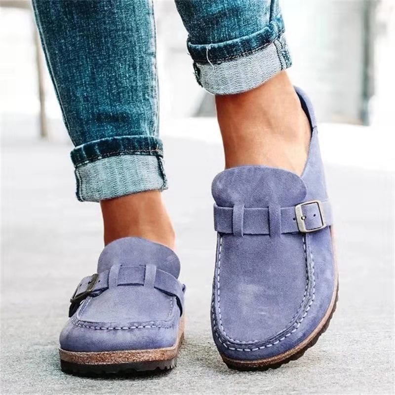 Stylische Retro-Sandalen | Comfyslides