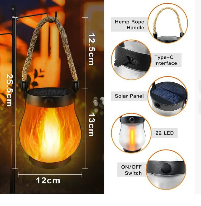 Solar Laterne Outdoor Gartenlicht – Buy 2 Get 1 Free 🔥