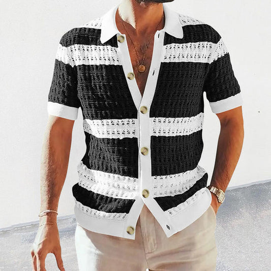 Alwin | Gestrickte Freizeithemden für Männer