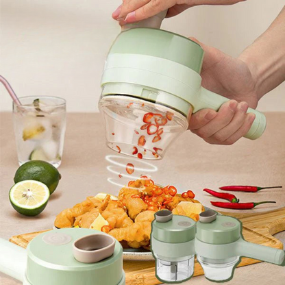 Vielseitiger 4-in-1-Zerkleinerer