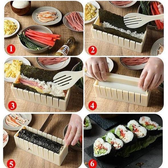 Sushi-Making-Kit: Bereiten Sie Ihr Sushi ganz einfach zu Hause zu
