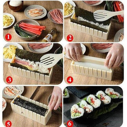 Sushi-Making-Kit: Bereiten Sie Ihr Sushi ganz einfach zu Hause zu