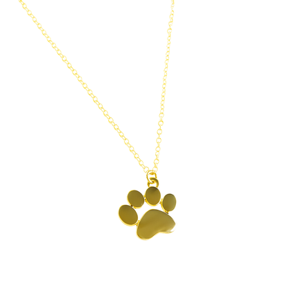 LYA – Elegante Silber-Pfoten-Halskette