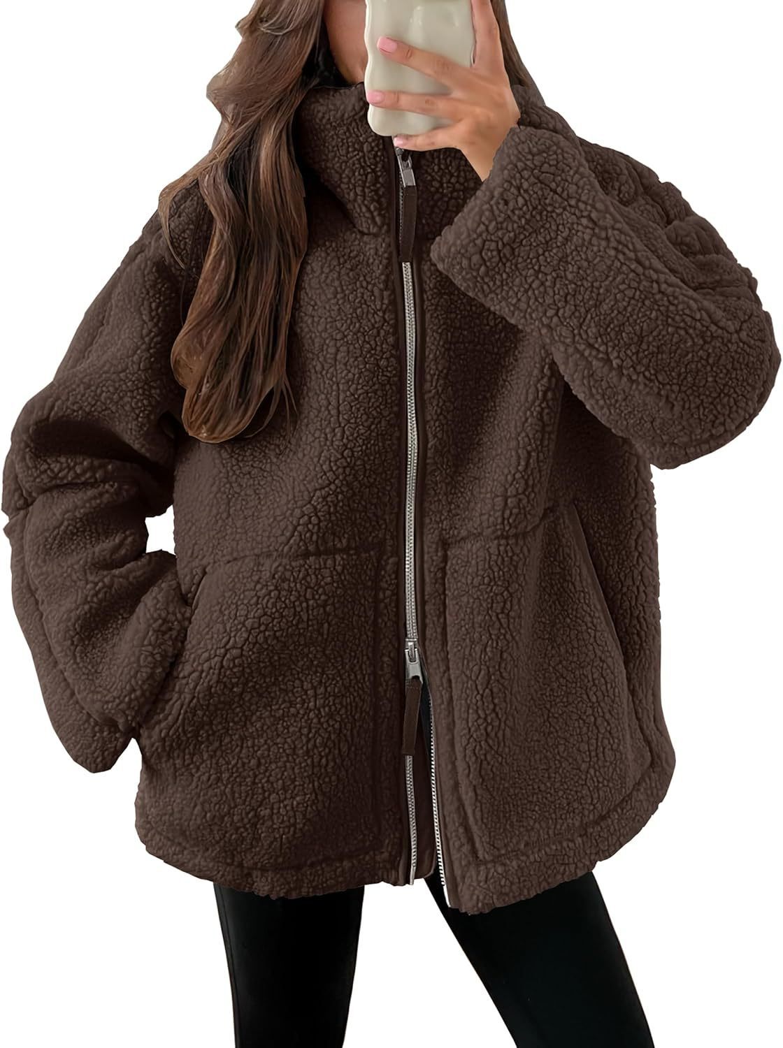 Luxus Fleece-Jacke