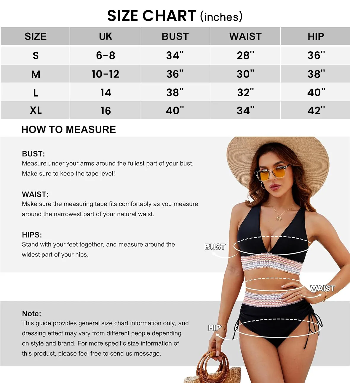 Farbblock-Bikini-Sets mit hoher Taille und Bauchkontrolle