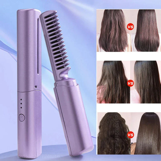 Glattes, frizzfreies Haar