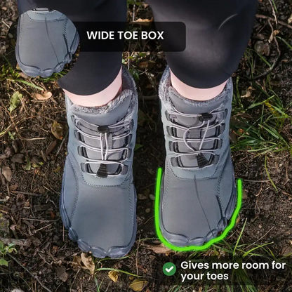 Caspar Pro - Rutschfester & Wasserdichter Winter Barfußschuh (Unisex)