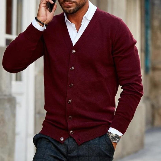 Stefan Vest | Lässige Strickjacke für Männer