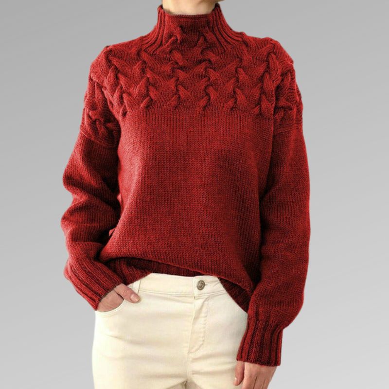 Anya | Eleganter und warmer Rollkragenpullover