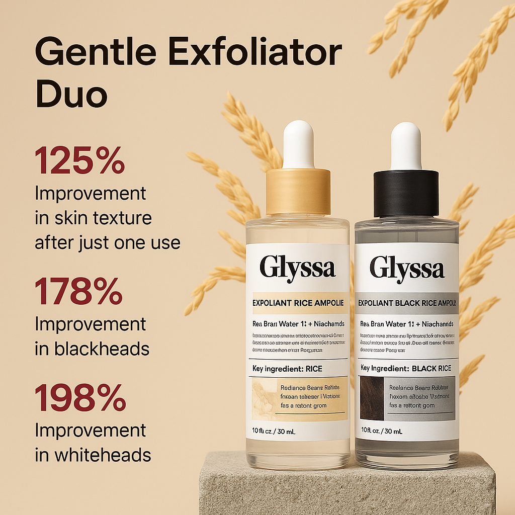 Sanfte Hauterneuerung – Glyssa Rice Peel Duo