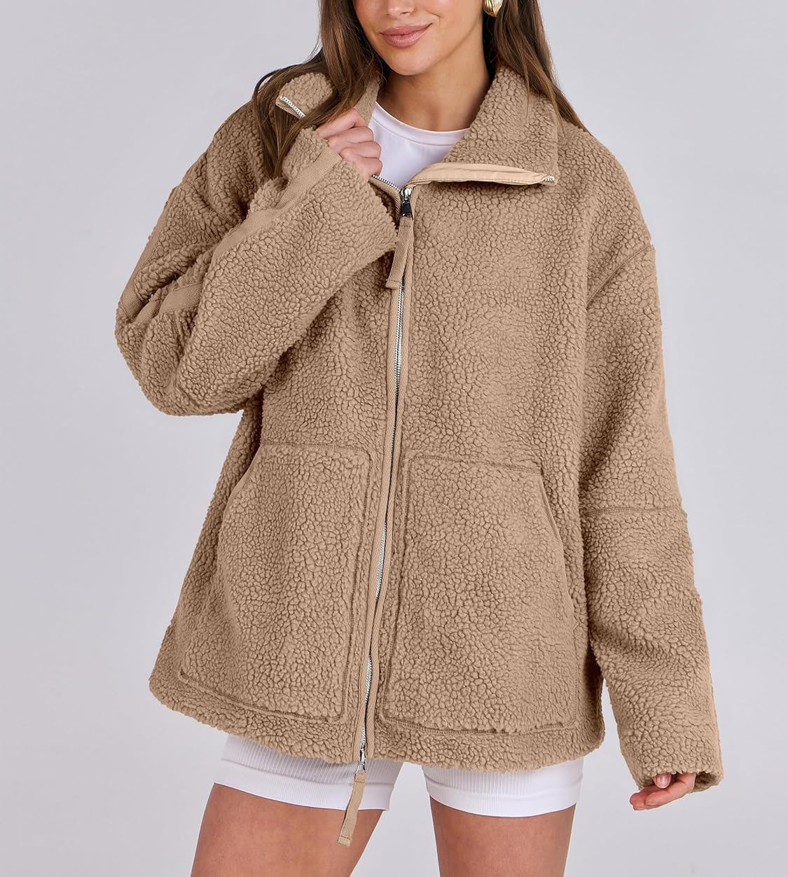 Luxus Fleece-Jacke