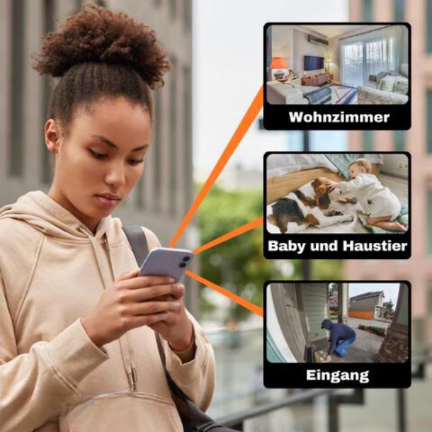 MiniSpy™ Mini-WiFi-Sicherheitskamera