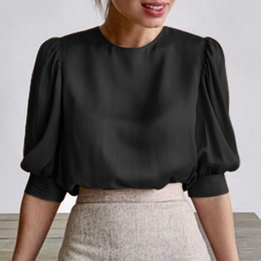 Gisele | Elegante Satinbluse