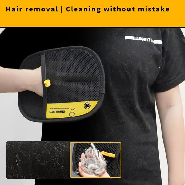 Müheloser Handschuh zur Tierhaarentfernung – 50 % Rabatt