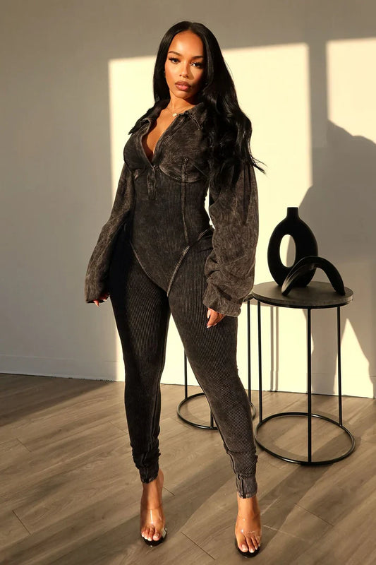 Baddie Korsett Jumpsuit