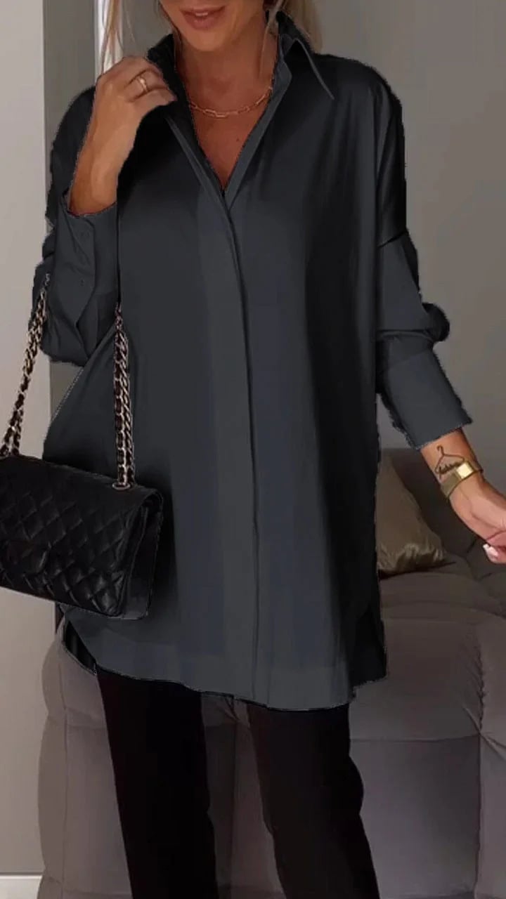 Lange Polo-Bluse