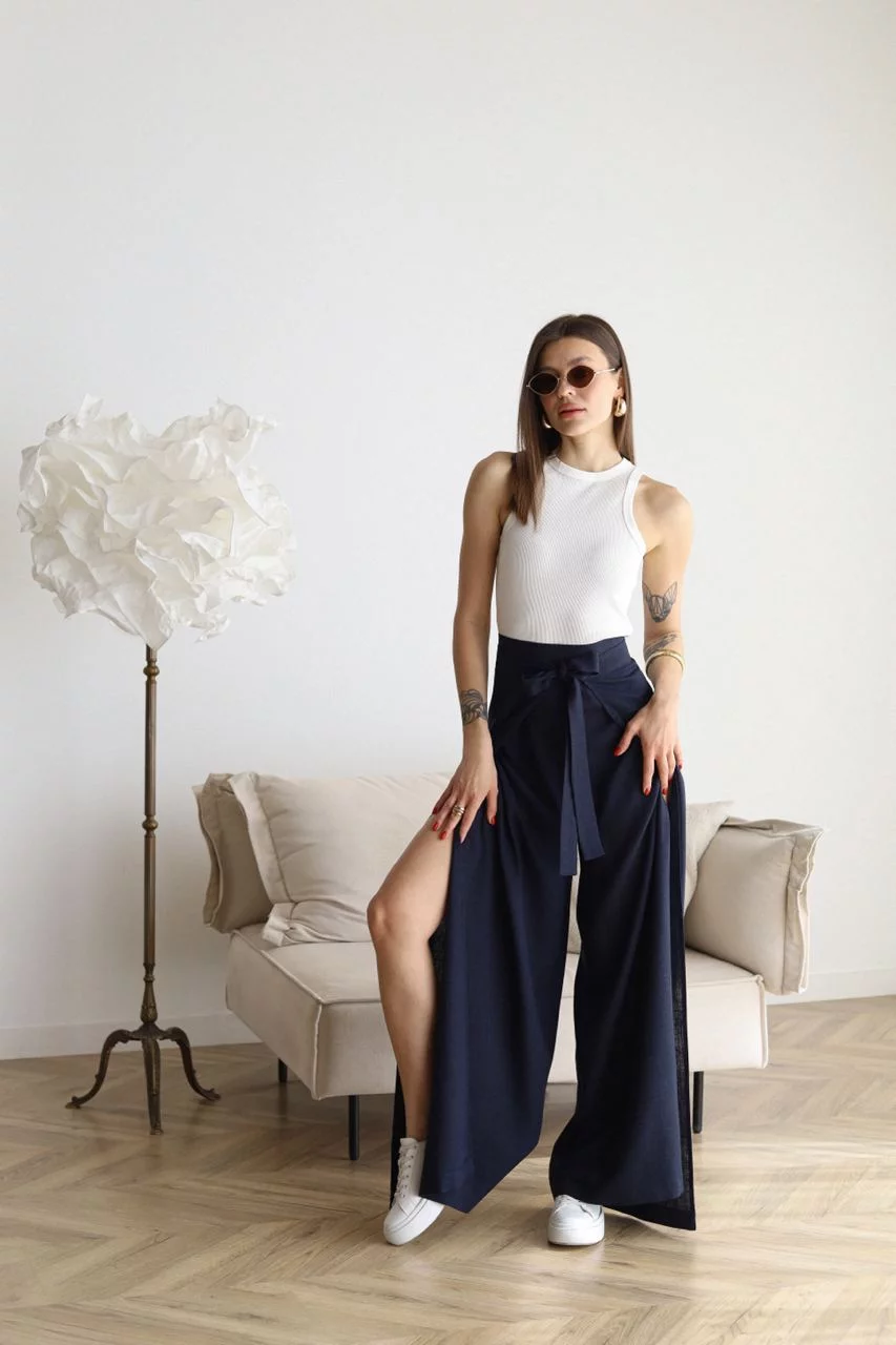 Lina™ – Locker geschnittene Leinenhose