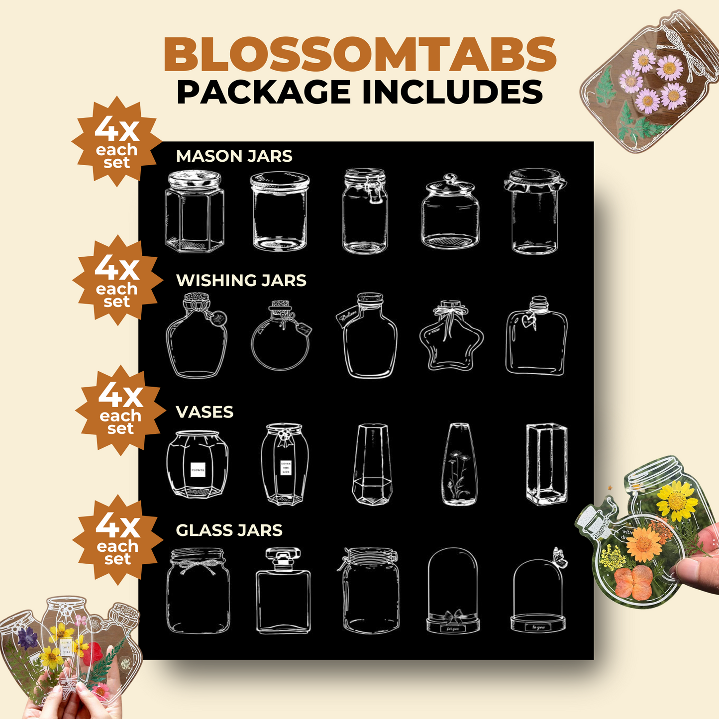 BlossomTabs™ - Perfekt für Bücherliebhaber (20+20 Gratis)