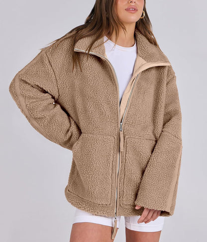 Luxus Fleece-Jacke