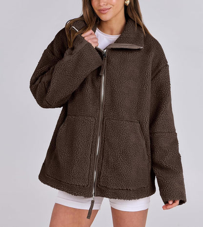Luxus Fleece-Jacke