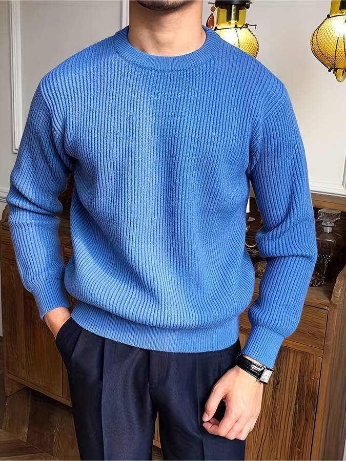 Warm gestrickter Pullover