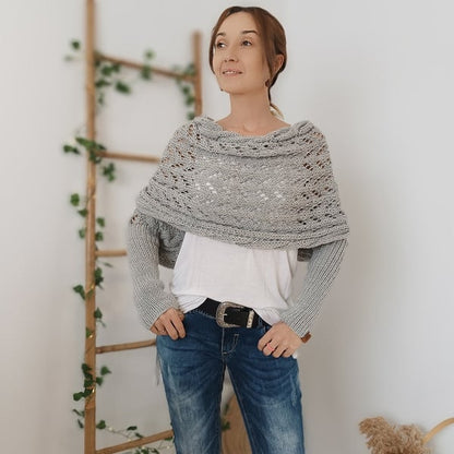 "Lottie™ Eleganter Lagen-Komfortschal" could be rewritten as "Lottie™ Stilvoller Lagen-Komfortschal".