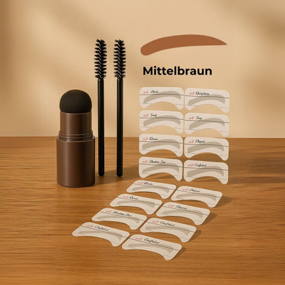 BrowStamp™ - Augenbrauenstempel-Styling-Set