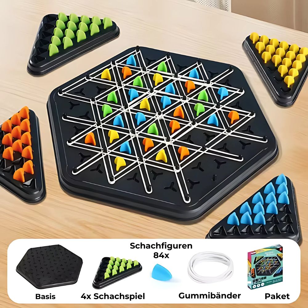 KnotLogic™ - Ketten-Dreieck-Schachspiel