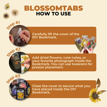 BlossomTabs™ - Perfekt für Bücherliebhaber (20+20 Gratis)