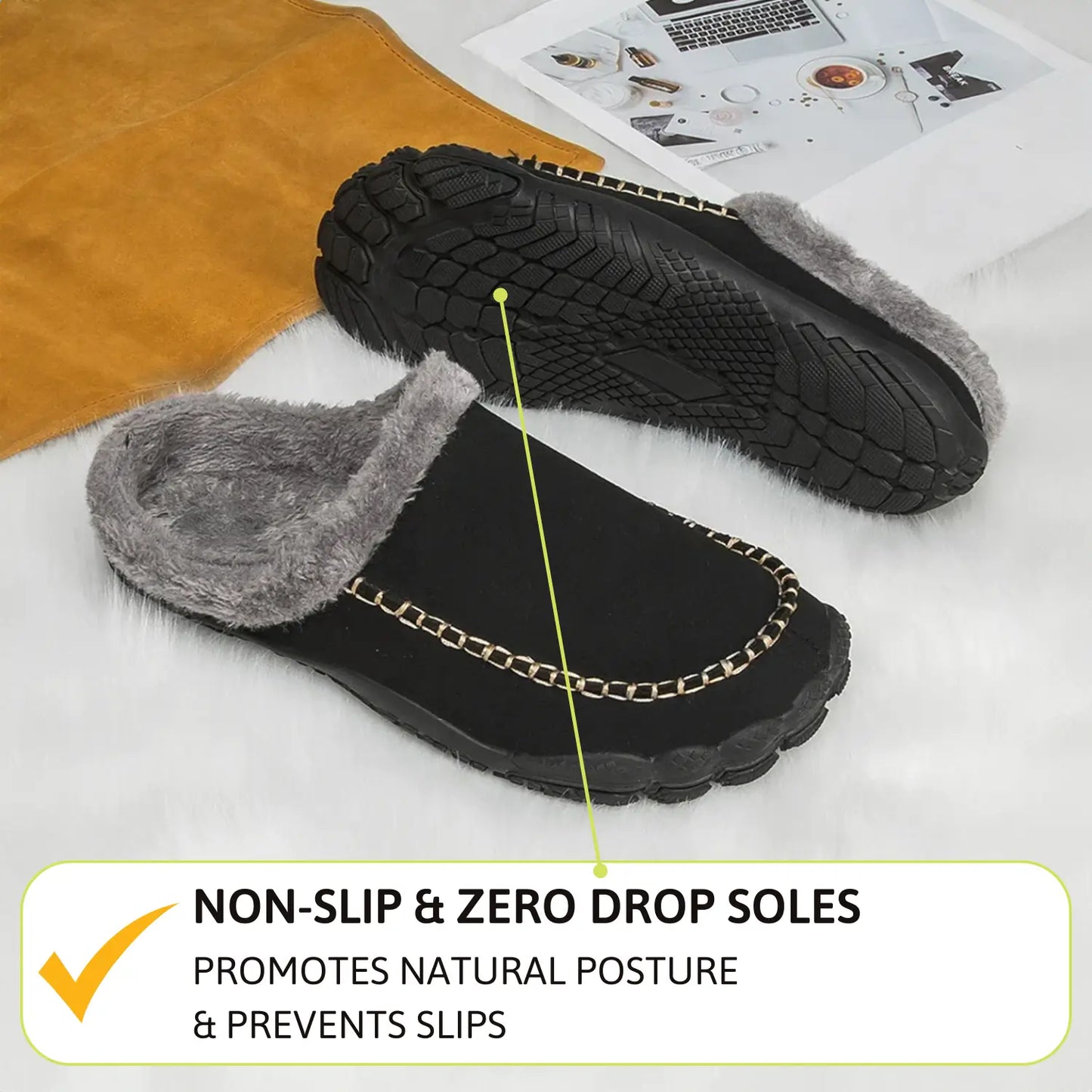 Schlappen - Bequeme Barfußschuhe