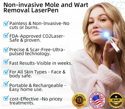 Vermoila® Nicht-invasiver Laserstift zur Entfernung von Muttermalen und Warzen Promax