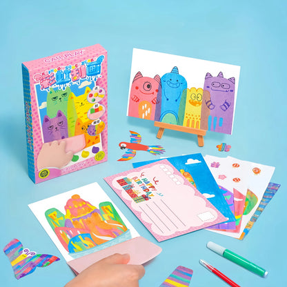 Kreatives Kinder Rakel Malkit