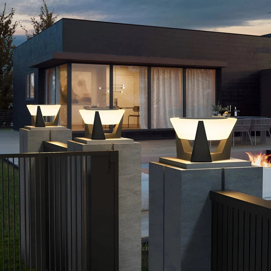 Luxus solarglow | luxus solar japanische gartenlampe