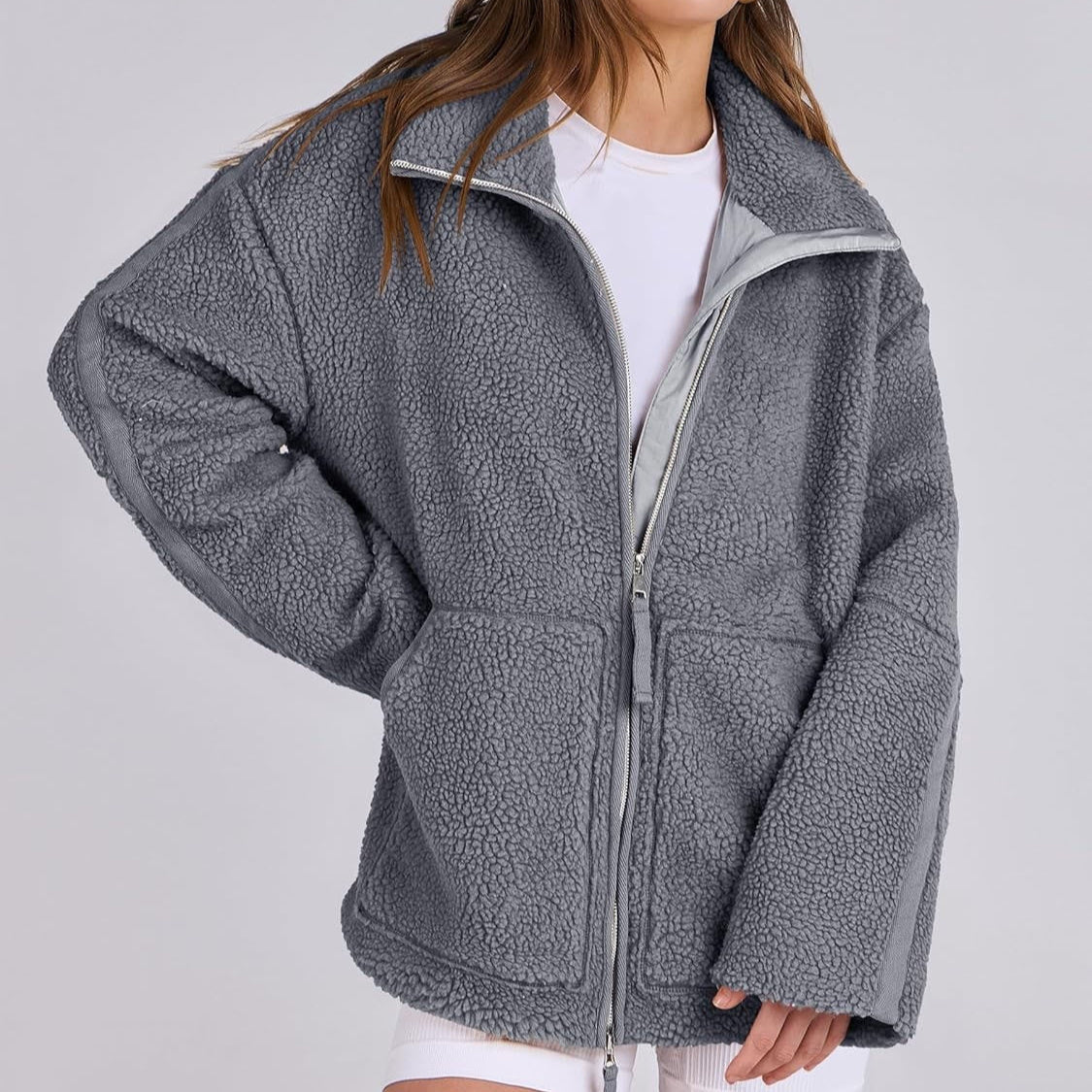 Luxus Fleece-Jacke