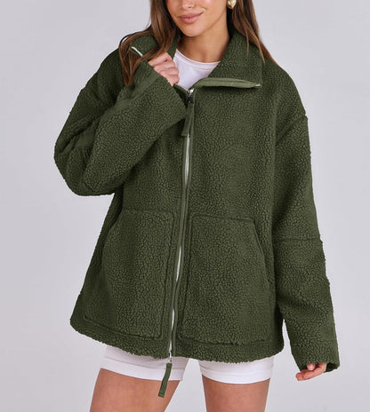 Luxus Fleece-Jacke