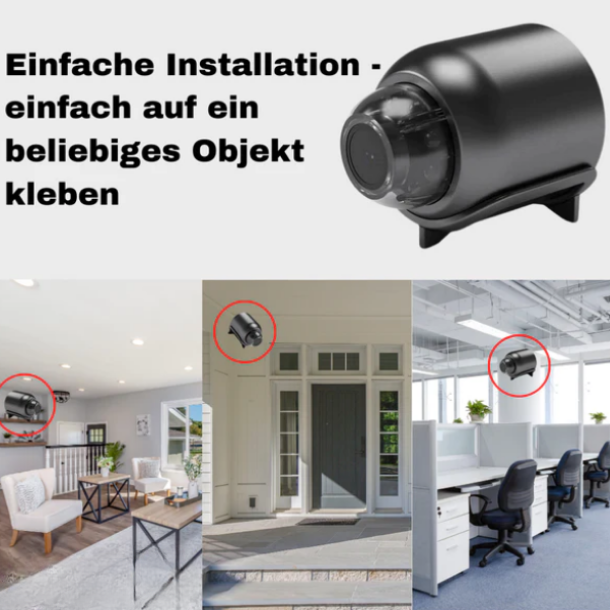 MiniSpy™ Mini-WiFi-Sicherheitskamera