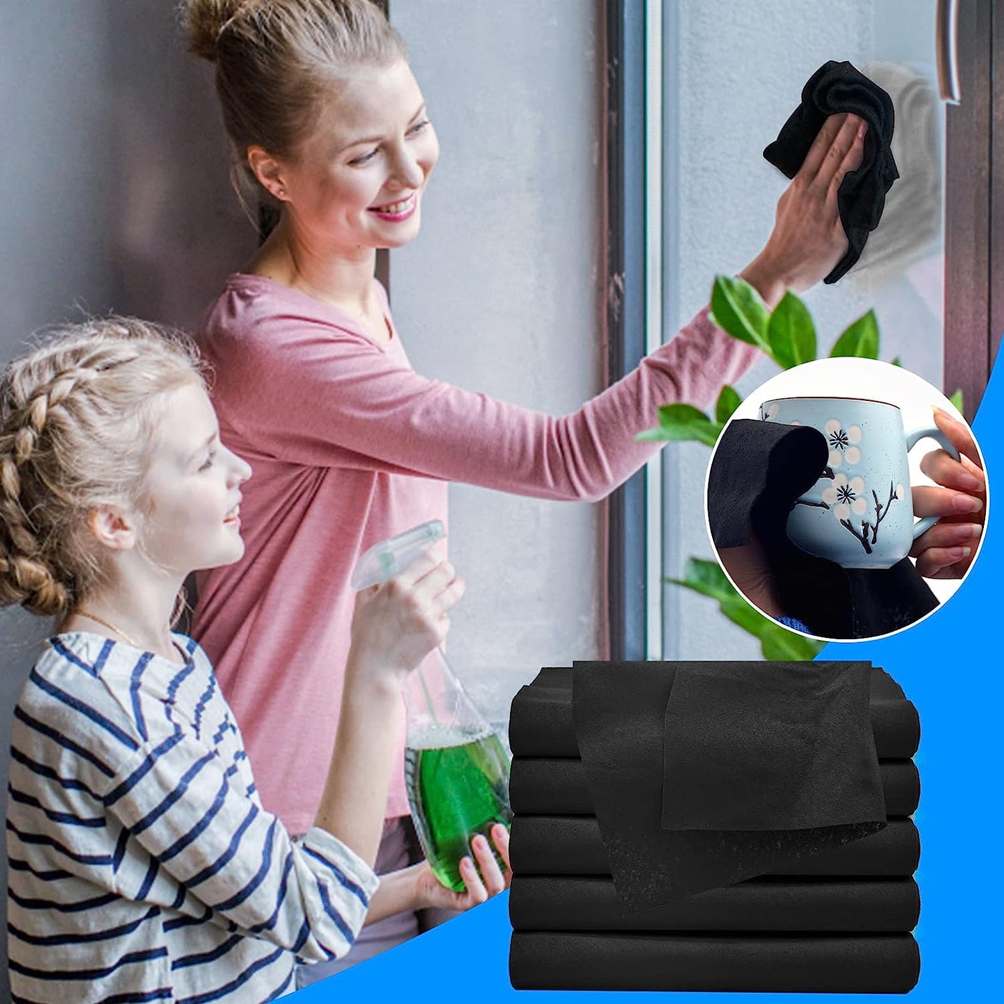 MagischeTücher™ Zauberhaftes Reinigungstuch (5+5 GRATIS)
