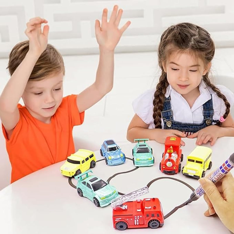 Magische Zeichenstrecke – Das Auto, das Ihren Zeichnungen folgt – 50% Rabatt