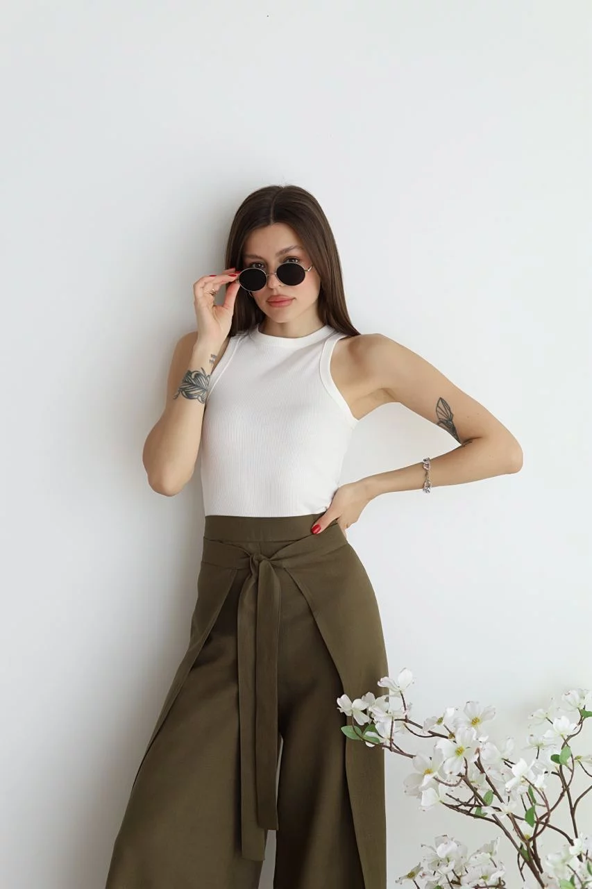 Lina™ – Locker geschnittene Leinenhose