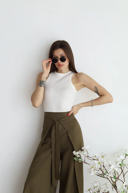 Lina™ – Locker geschnittene Leinenhose