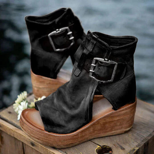 Tegan | Stilvolle orthopädische Retro-Sandalen