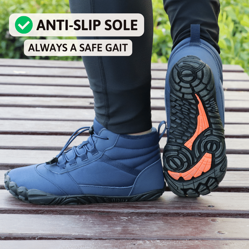 Polar - Rutschfeste und wasserabweisende Winter-Barfußschuhe (Unisex)