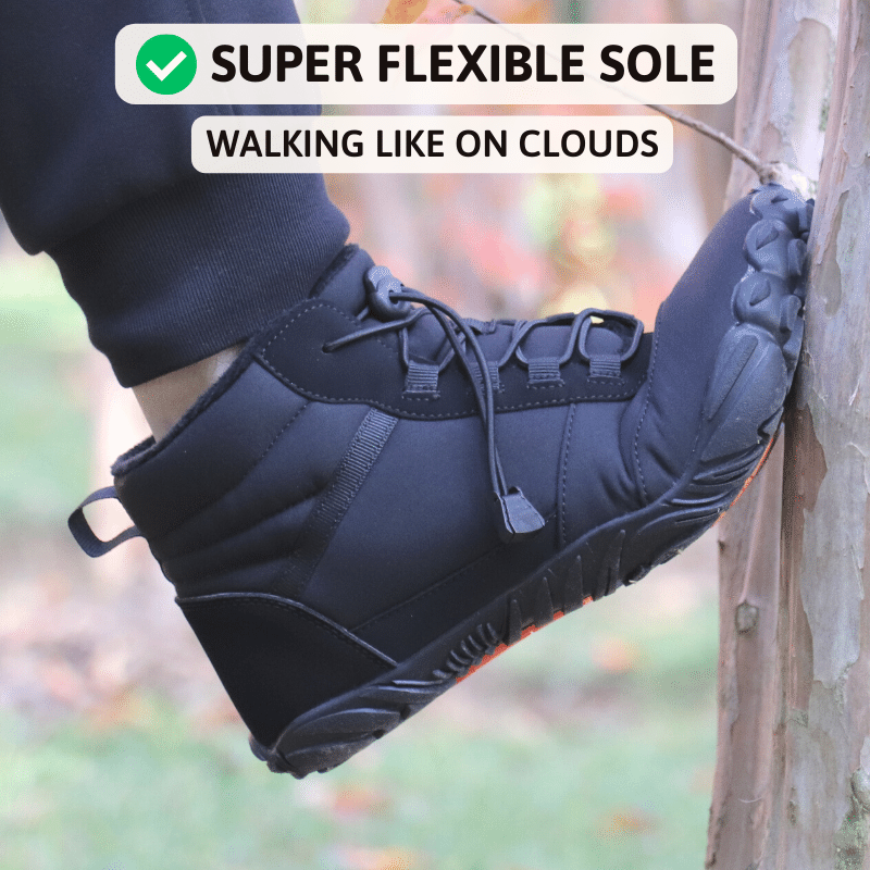 Polar - Rutschfeste und wasserabweisende Winter-Barfußschuhe (Unisex)