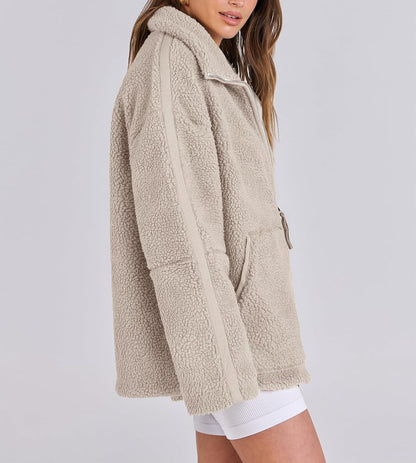 Luxus Fleece-Jacke