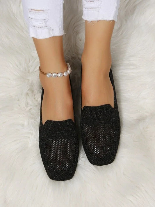 Solveig | Orthopädische, rutschfeste flache Schuhe - Komfort trifft Stil