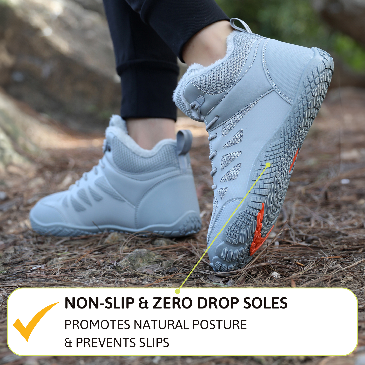 Frostline Max - Warme und wasserabweisende Barfußschuhe